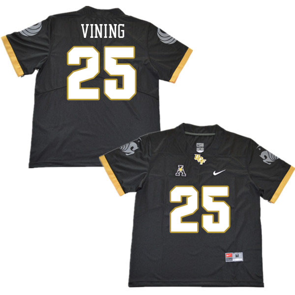 Youth #25 Camden Vining UCF Knights College Football Jerseys Stitched Sale-Black - Click Image to Close